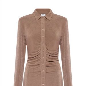 With Jean Andy Dress - Latte